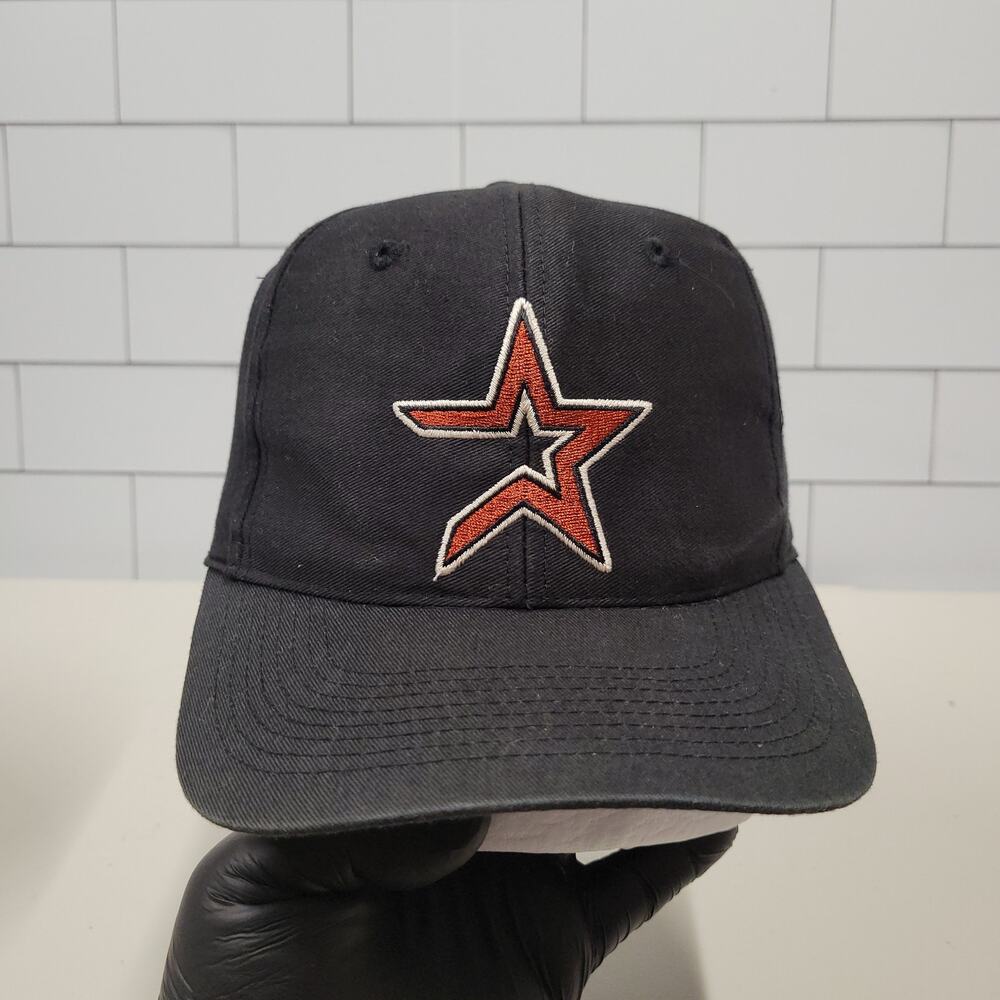 Logo Athletic Huston Astros Vintage plain Logo Adjustable Snapback Hat